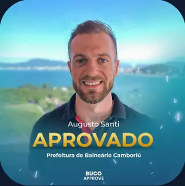 Augusto Santi, aprovado: Prefeitura de Balneário Camboriú