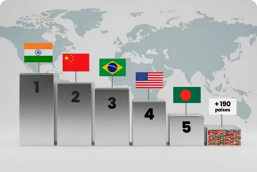 Ranking dos países com maior incidência de câncer bucal, Brasil em 3º lugar