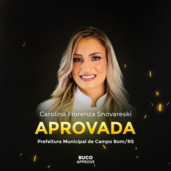 Aprovado(a) Buco Approve
