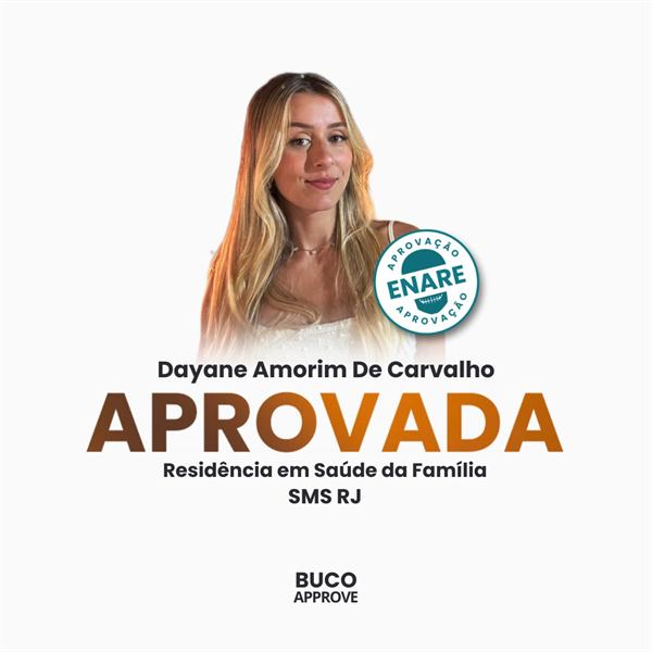 Aprovado(a) Buco Approve