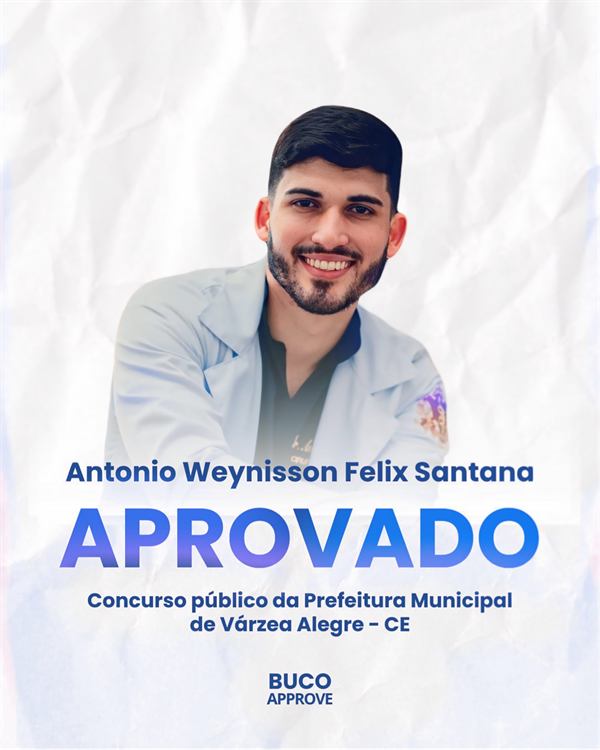 Aprovado(a) Buco Approve