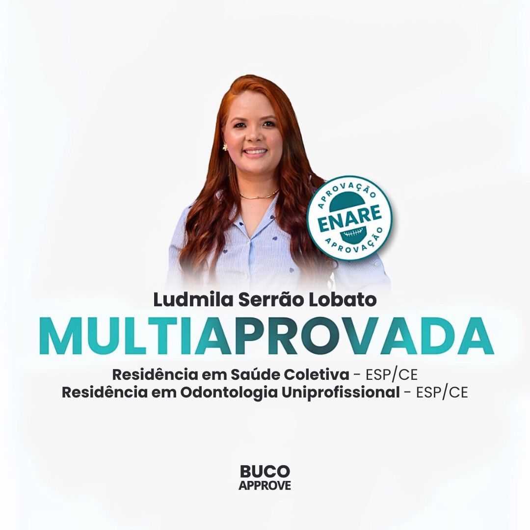 Ludmila, aprovada no ENARE