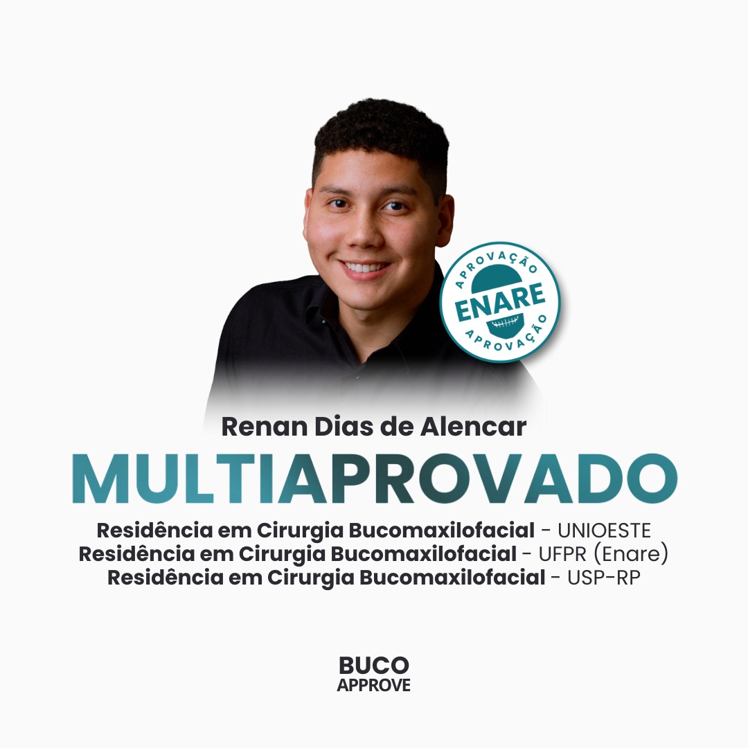 Renan, aprovado no ENARE